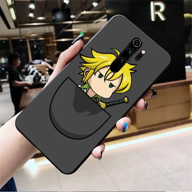HUAGETOP аниме семь смертных грехов черный элемент памяти для Redmi Note 9 8 8T 8A 7 6 6A Go Pro Max K20