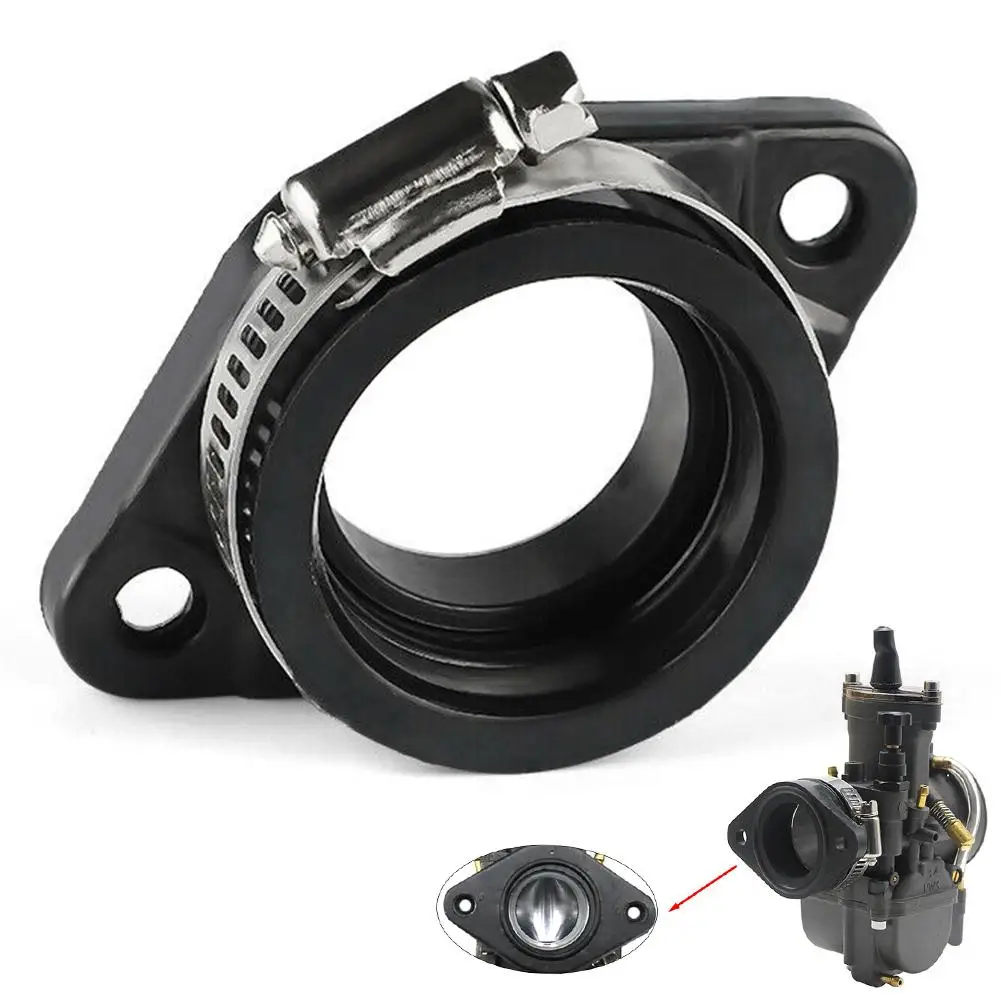 

Hot Sale Motorcycle Carburetor Intake Manifold Rubber Interface Adapter for PWK32 34 Motorcycle Accessories