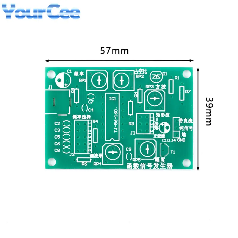 ICL8038 DIY Функция генератор сигналов комплект Многоканальная система электронный