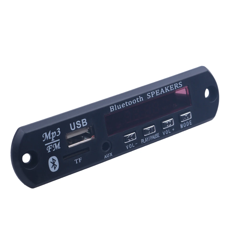 Беспроводной Bluetooth MP3 плеер Elistooop 12 В WMA декодер плата аудио модуль USB TF радио