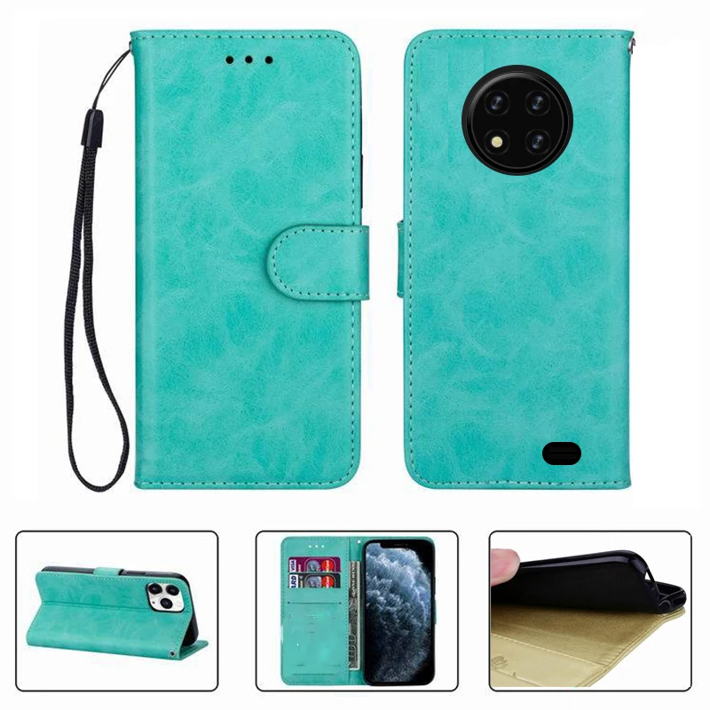 

Кожаный чехол-бумажник для Oukitel C19 6,49 дюйма 2020 дюйма