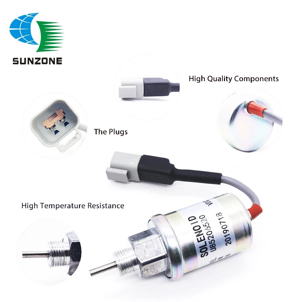 12V Электромагнит останова U85206520 для перкинс 2306 серии 404C-22/404D-22g 403C-11 35107U/hp35107U