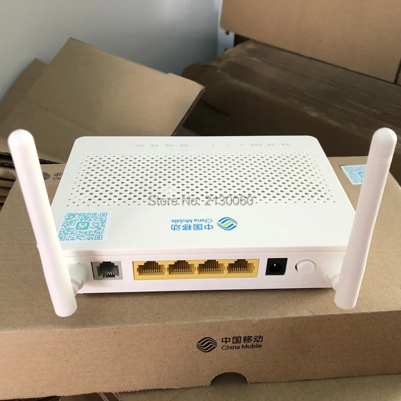 Бесплатная доставка мини маршрутизатор Huawei HS8545M5 GPON ONU ONT 1GE + 3FE 1TEL USB Wifi английская