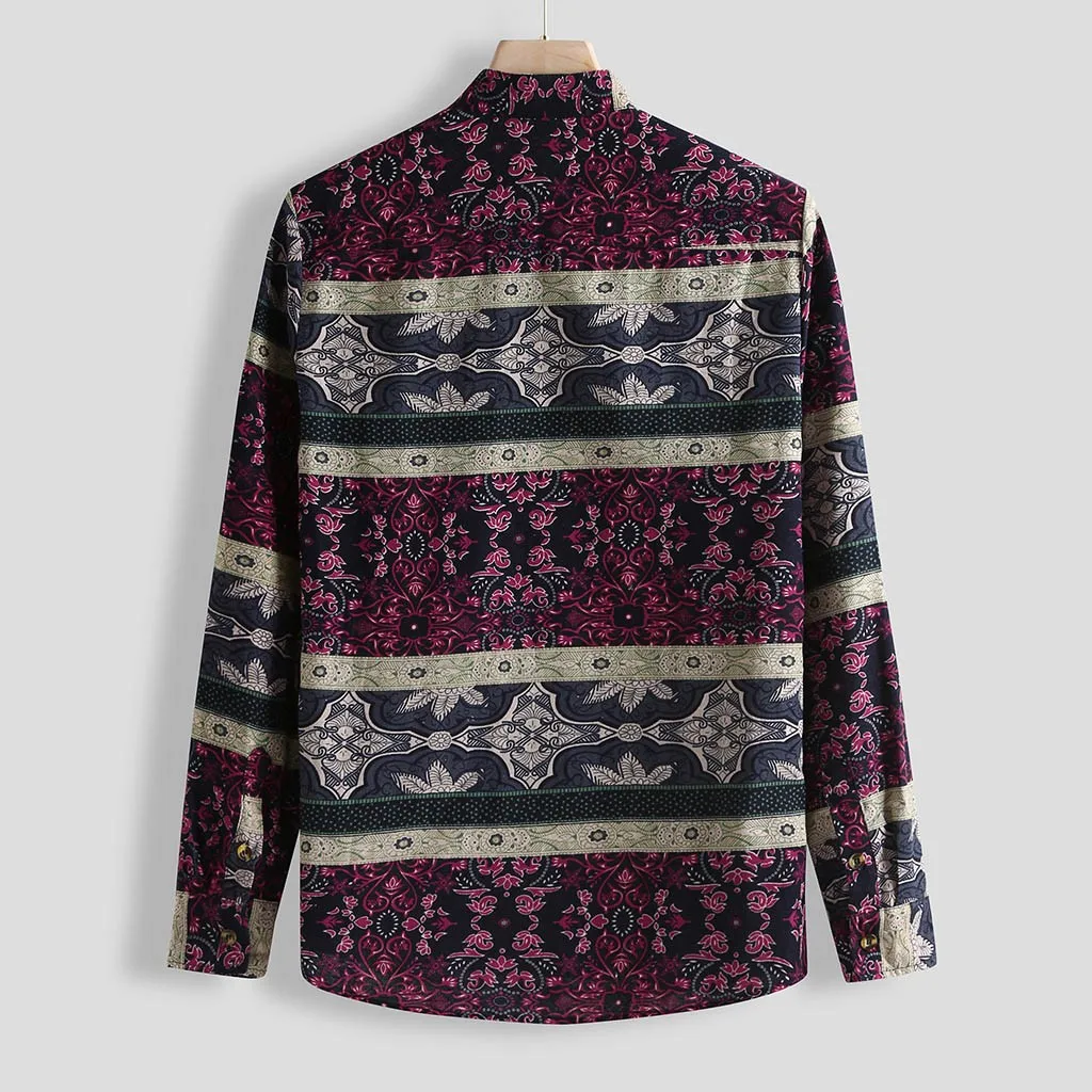 Vete мужские футболки 2019 camisa masculina приталенные повседневные с принтом винтажные