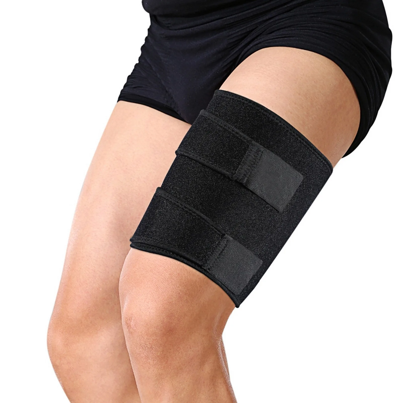 

1PC Thigh Brace Sports Guard Pad Leg Support Adult Pain Relief Compression Legging Sleeve Wrap Protective Gear For Football
