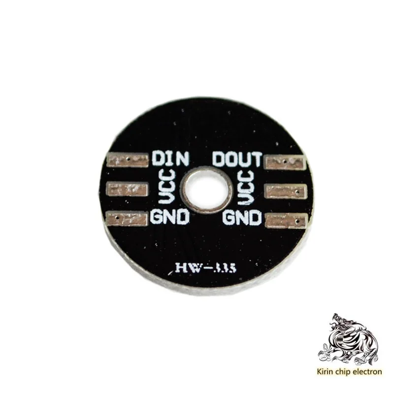 

5pcs / lot 3-bit ws2812 RGB LED full color driving color lamp round intelligent development board