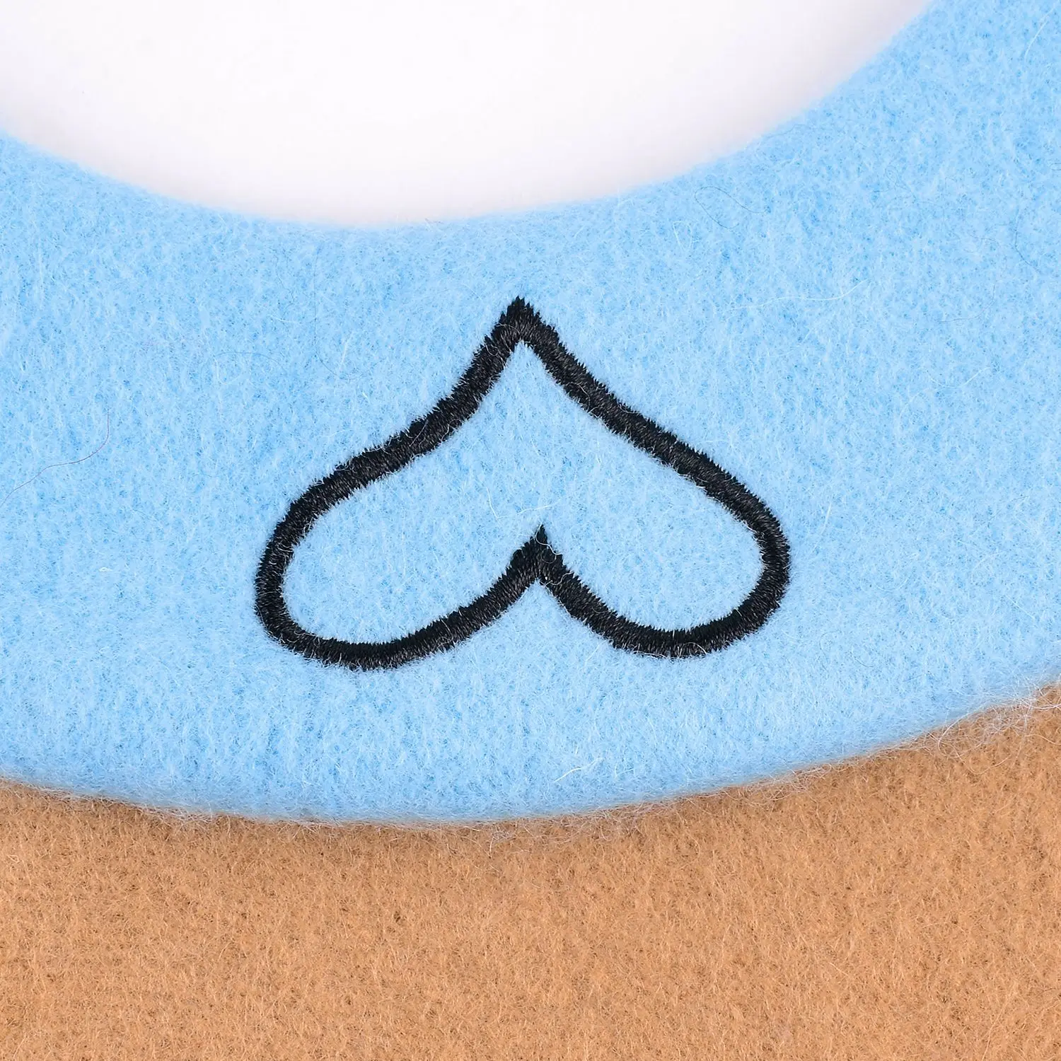 Берет с вышивкой Love Женская милая однотонная шерстяная фетровая шапка художника