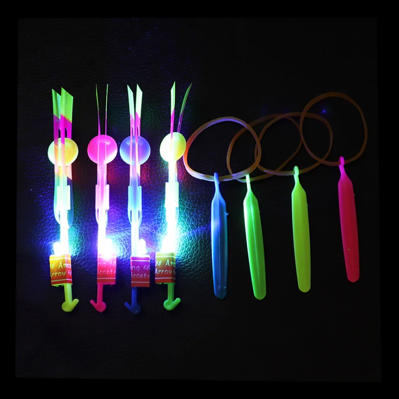 Бамбуковая Стрекоза светильник том стрельба ракета Летающий парашют небо НЛО