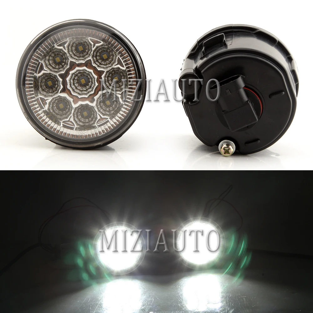 

LED Fog Light For NISSAN X-Trail T31 Vampira Versa Lafesta Presage Rogue 2004-2014 Fog Light E2 12V Car DRL Fog Lamp Assembly