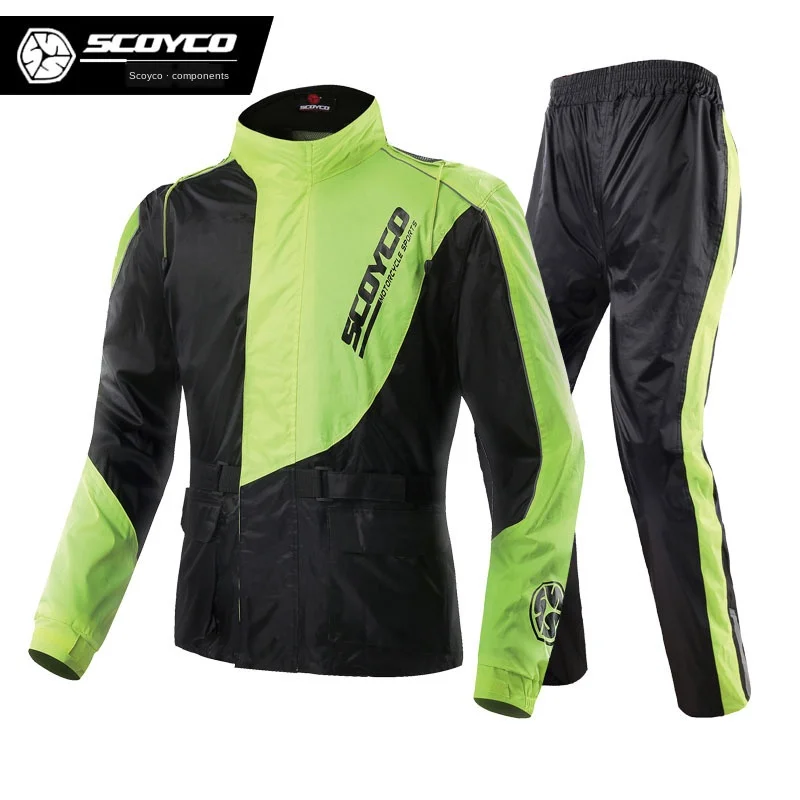 Плащ для езды на мотоцикле и непромокаемые штаны костюм мужской