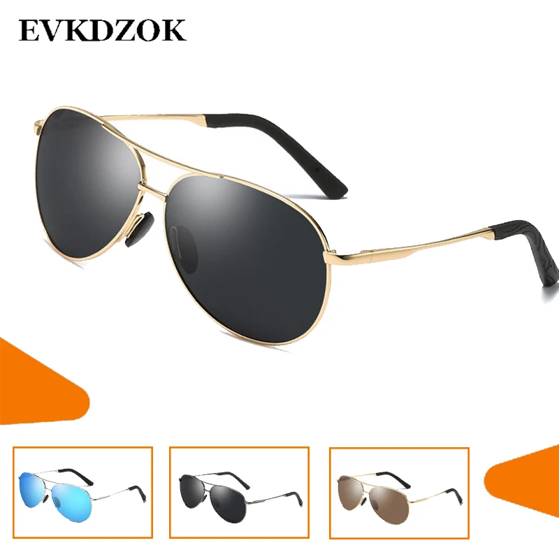 Новинка Ретро Пилот солнцезащитные очки мужские UV400 Высокое качество зеркальная