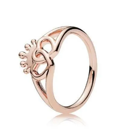 

Authentic 925 Sterling Silver Ring Vintage Golden Braided Ring For Women Engagement Wedding Gift Fashion Jewelry