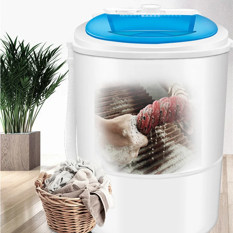 

Мини-стиральная машина бытовая полуавтоматическая стиральная машина для мытья носков в общежитии для младенцев и детей