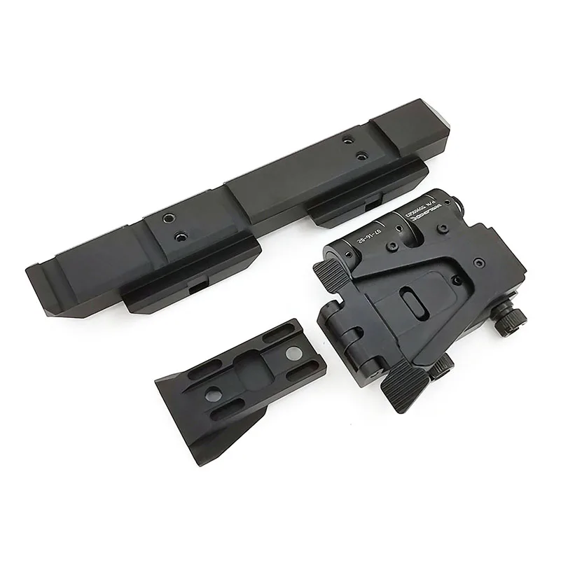 Tactical G33 Лупа флип крепления QD Флип-в-сторону для EOT G23 G33 w/5/" Riser подходит 20 мм Пикатинни
