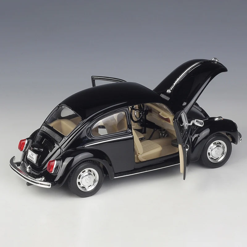 Welly 1:24 оригинальная коробка VW Bettle тип 1 литая модель автомобиля Игрушечная модели