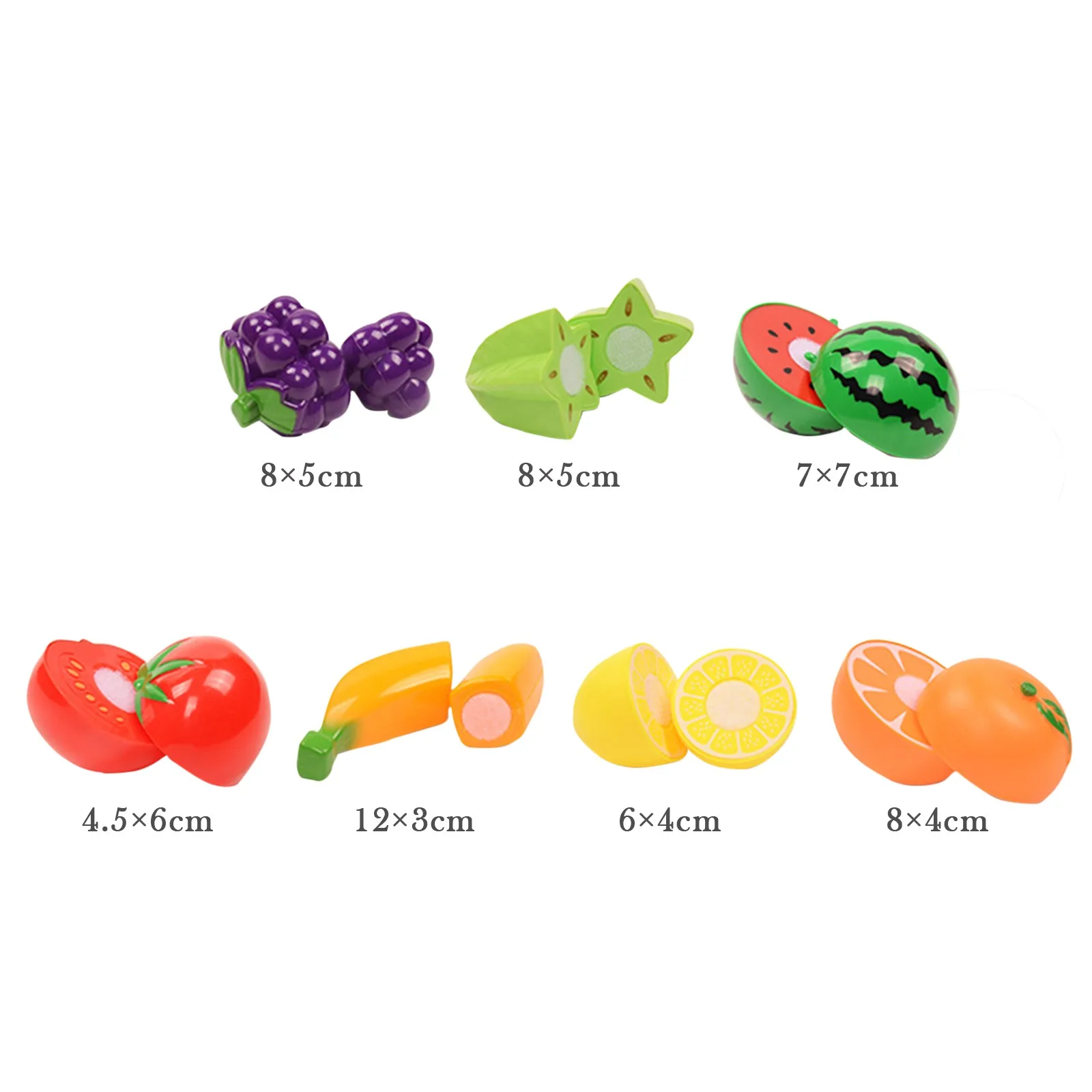 

Set Safe Children Play House Toy Plastic Food Toy Cut Fruit Vegetable Kitchen Baby Kids Pretend Play Educational Toys ZXH L4