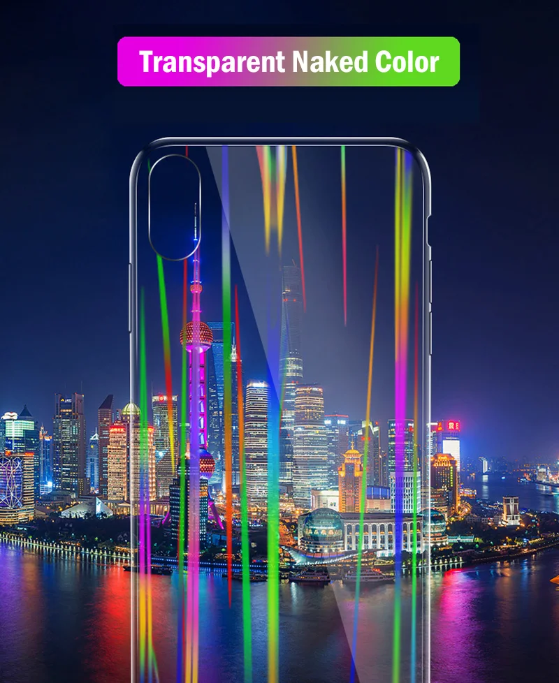 Чехол из закаленного стекла для телефона прозрачный чехол Apple iPhone XR XS Max X 8 7 Plus 6 6S