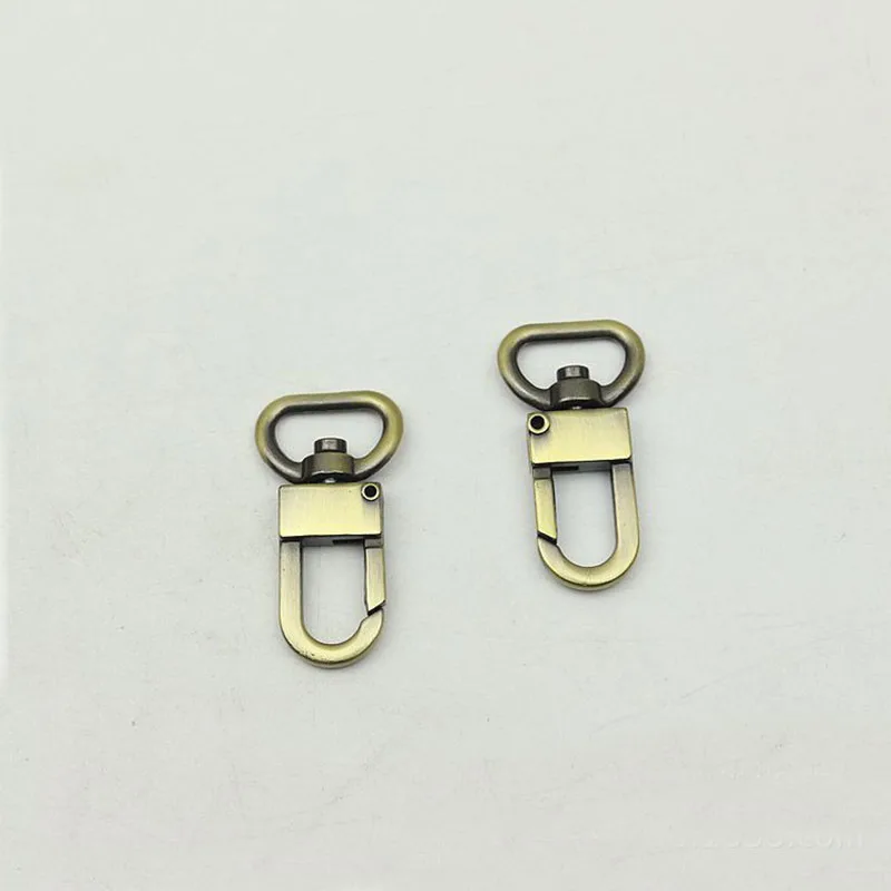 20pcs 16mm Metal Hanger Buckles Bags Swivel Clasps Lobster Handbag Belt Strap Chain Snap Hook Clips DIY Hardware Accessories