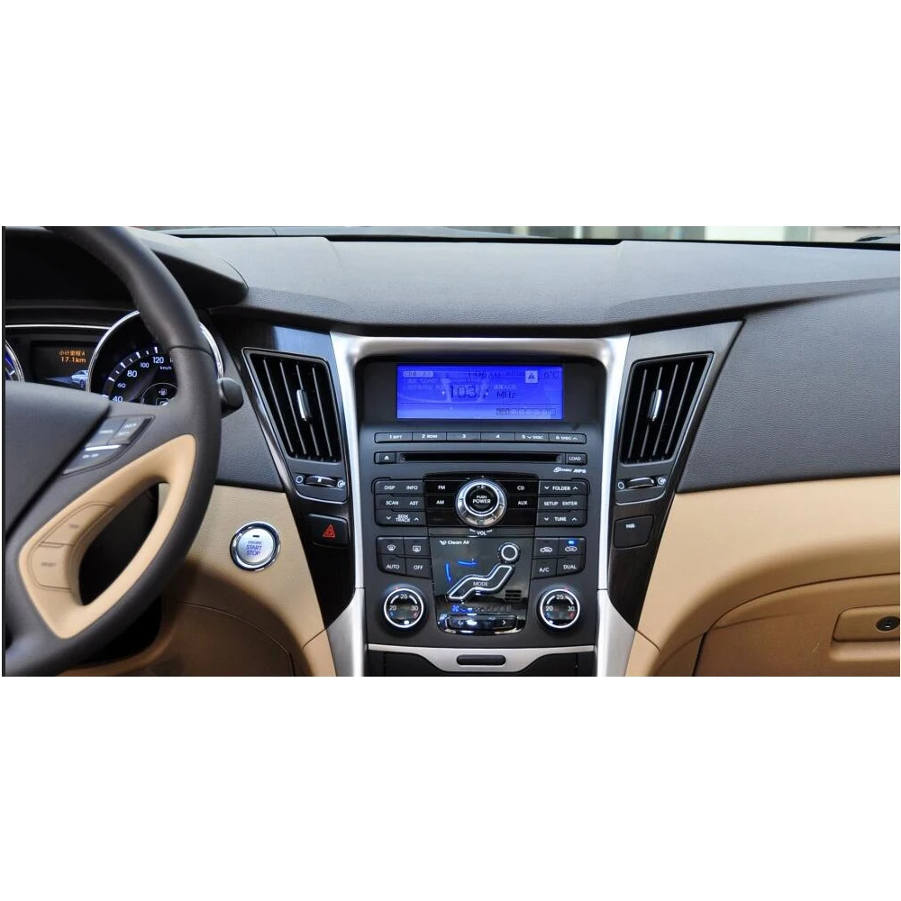Sinosmart автомобильный радиоприемник с навигацией GPS для Hyundai Sonata 8th/9th поколение 2011