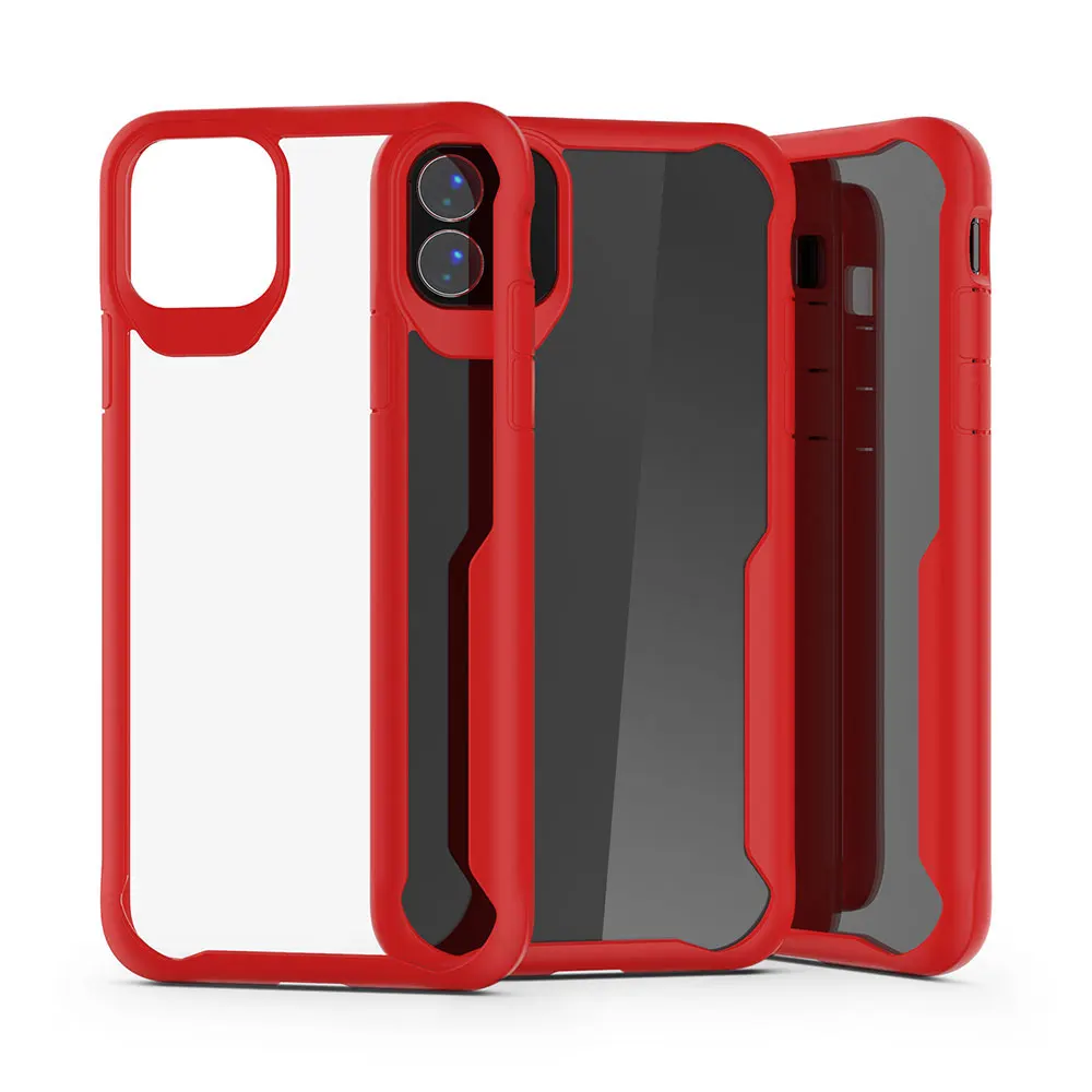 Пластичный монтаж Стекло однотонный чехол для задней панели iPhone 11 Pro Max XR/XS Max/X