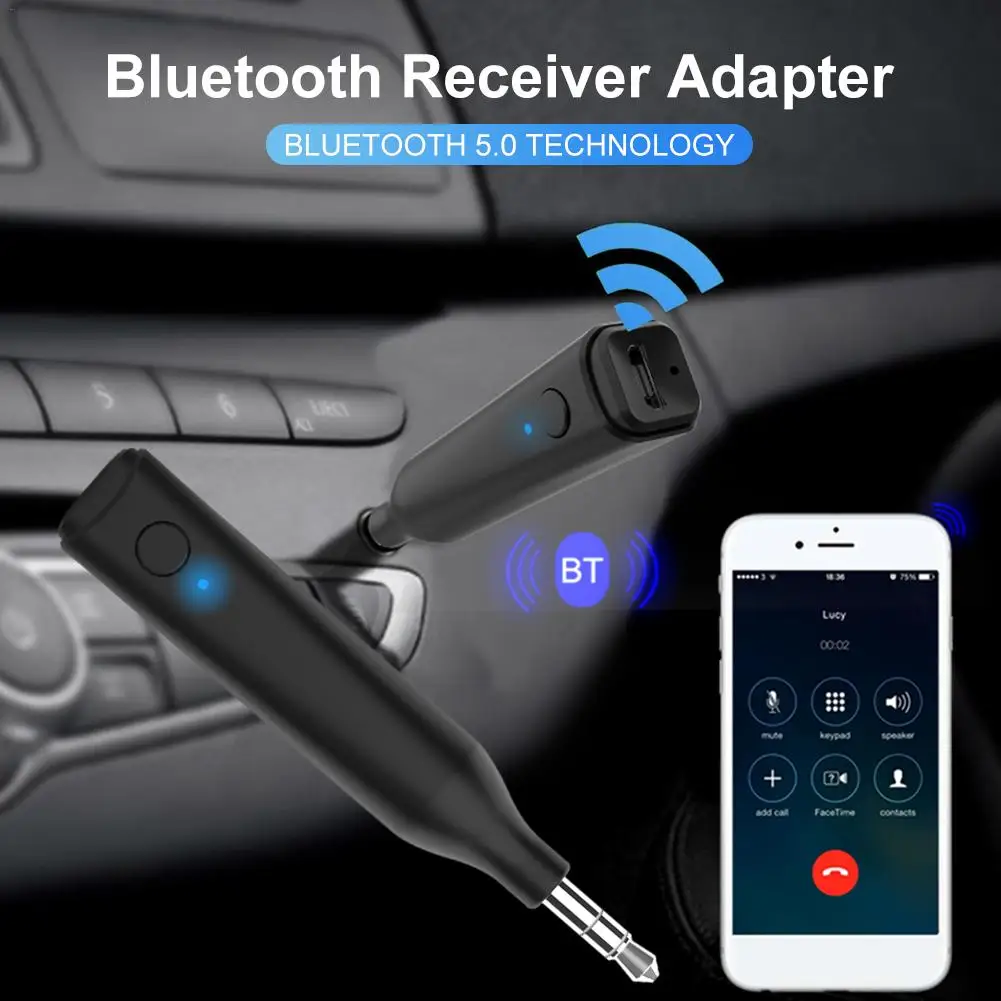 5,0 Bluetooth ресивер стерео адаптер для quietкомфорт 25 Bose QC25 3,5 мм встроенный аккумулятор для IOS, Android телефонов, Ipad