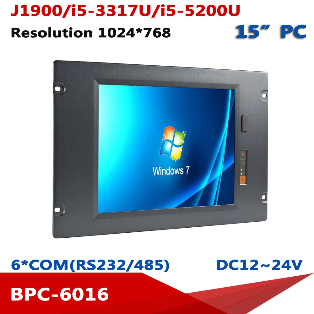 5-проводной резистивный сенсорный экран с логотипом OEM 15 дюймов 4 Гб памяти 32 ГБ