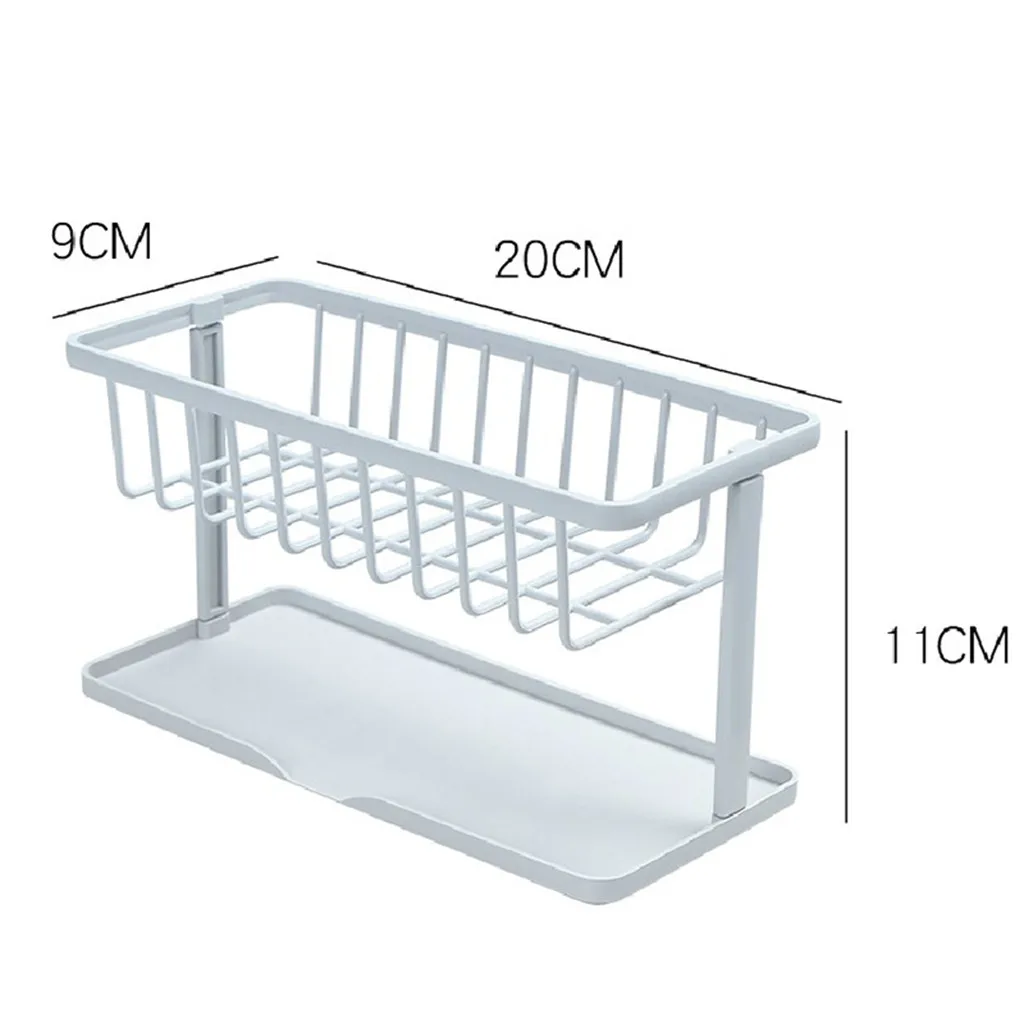 Держатель губок на раковине для мытья посуды крючки стене угловой органайзер