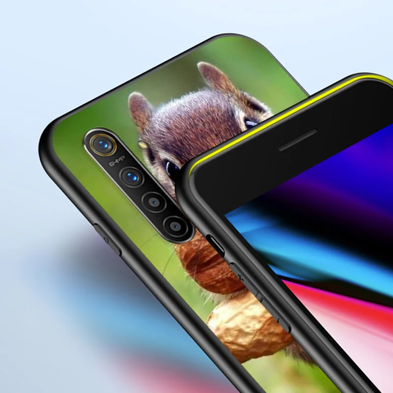 

Cute Animal Squirrel For OPPO A1K A12 A31 A32 A53 A72 A73 A93 F15 F17 Find X2 Pro Lite Neo 2020 Phone Case