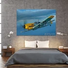 BF 109 Messerschmitt Me 109 Luftwaffe, самолеты, декор для гостиной, домашний декор для стен, деревянная рамка, холст, постеры