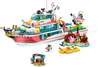 new girl series brick rescue boat compatible with 41381 building blocks toys for children birthday christmas gift 945pcs