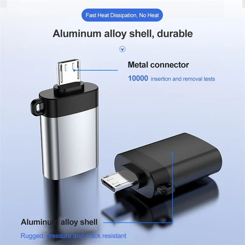 KUULAA OTG адаптер Micro USB к 3 0 папа женскому конвертеры кабели для Samsung Xiaomi Huawei LG Sony |