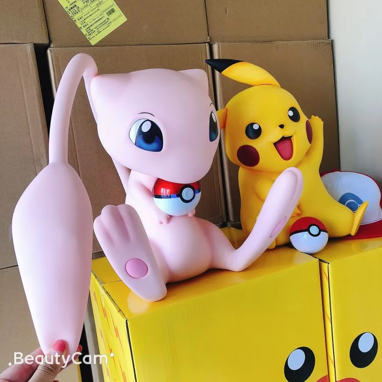 40 см Большой размер Mew pokemones фигурка ПВХ модель игрушки для детей игрушки