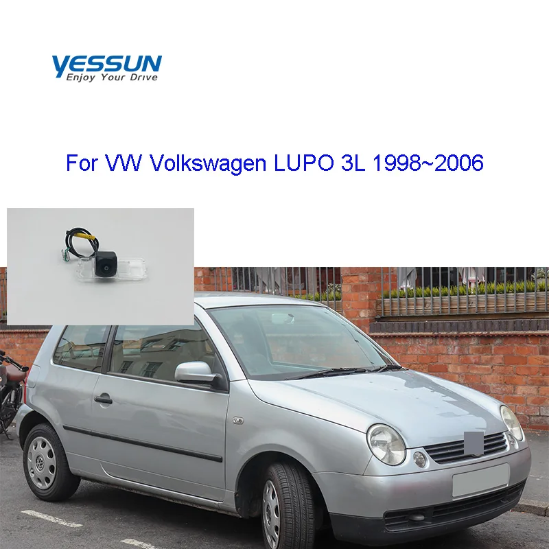Камера заднего вида Yessun Fisheye для VW Volkswagen LUPO 3L 1998 1999 2000 ~ 2006 AHD 720P камера