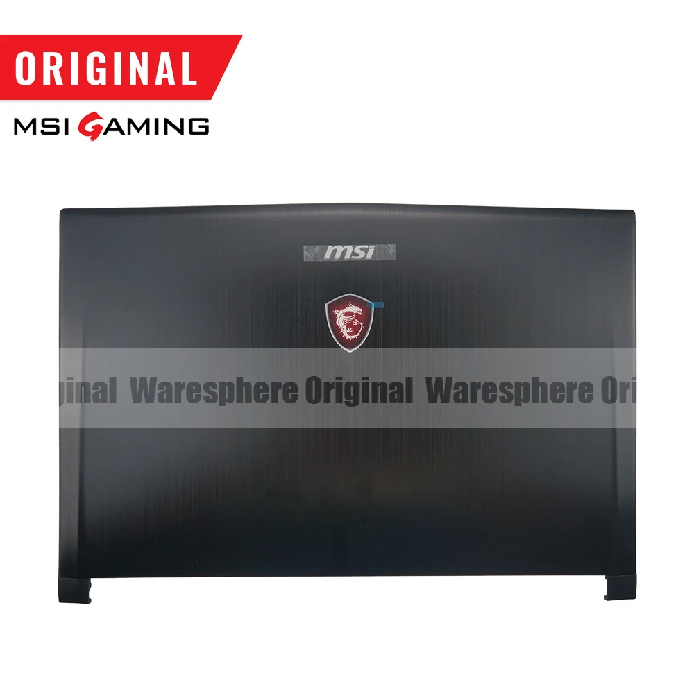 И ЖК-задняя крышка передняя рамка для MSI GS73 GS73VR задняя крышка чехол черный 3077B5A213 3077B1A222 - Цвет: Back Cover