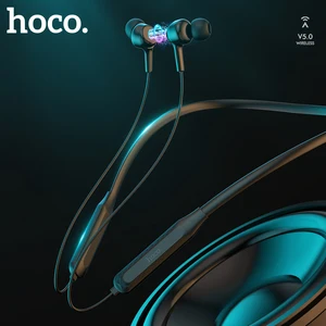 hoco sport bluetooth earphone wireless headphones microphone stereo surround bass for iphone 12 pro max 11 for huawei xiaomi free global shipping