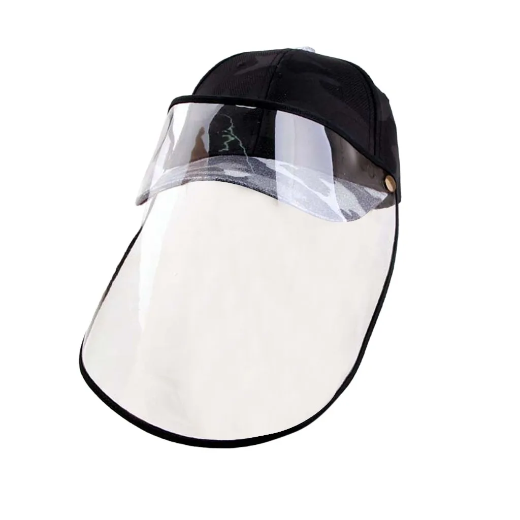 

Baseball Hat Prevent Droplets For Men Women With Masks Dustproof Protection Face Outdoor Isolation Beach Baseball Hat