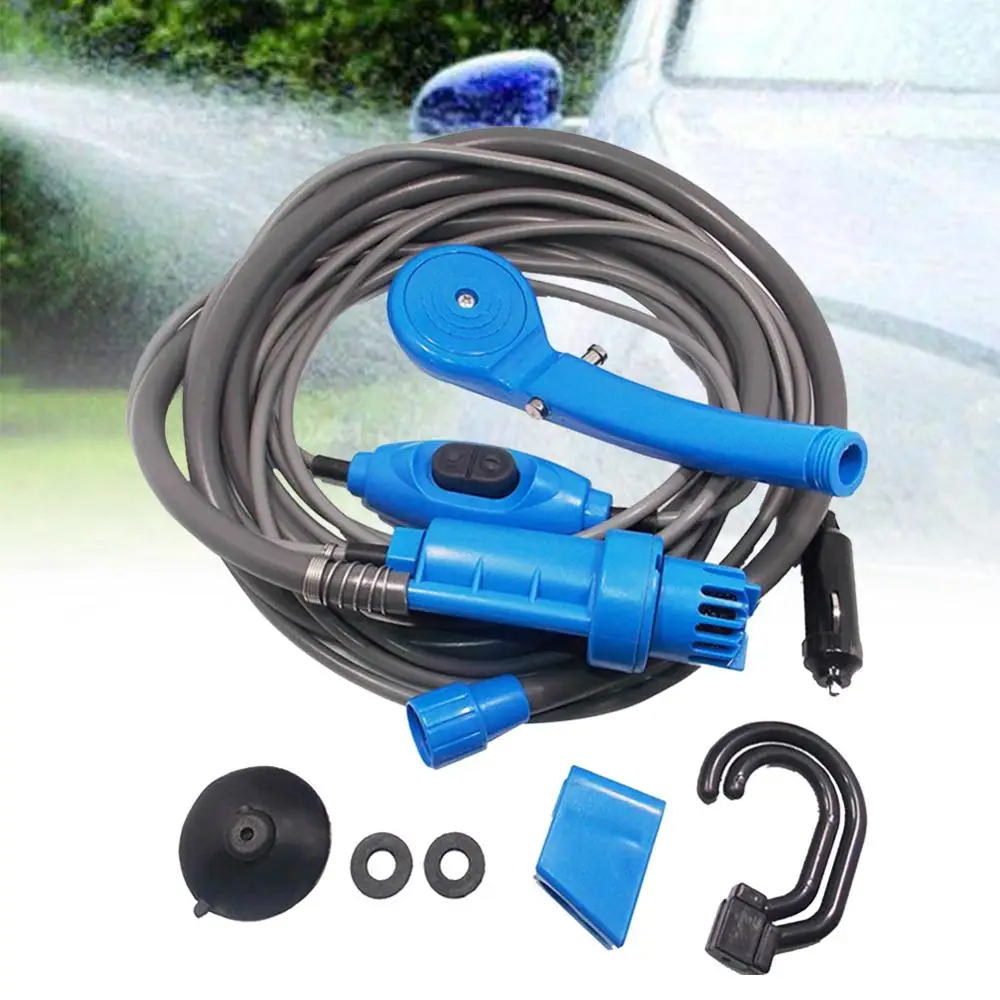 USB DC 12 В Кемпинг душевой набор Портативный Путешествия походный автомобиль