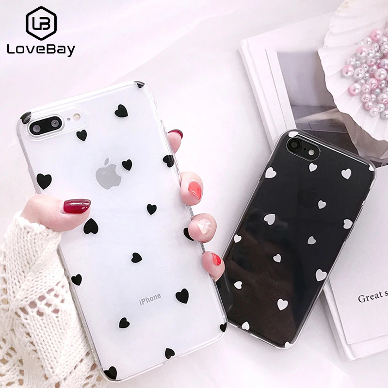 Lovebay чехол для телефона iPhone 11 6 6s 7 8 Plus X XR XS 11Pro Max прозрачный Ультратонкий Мягкий