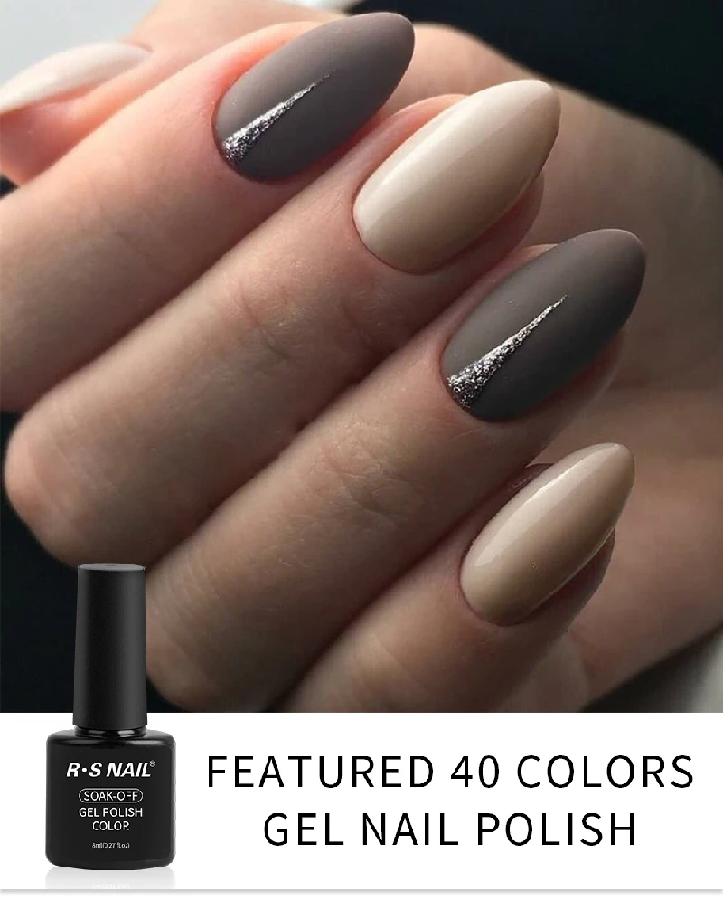 RS NAIL 40 цветов УФ-Гель-лак стойкий Гель-лак для нейл-арта Маникюр Esmalte Permanente замочить от 8 мл