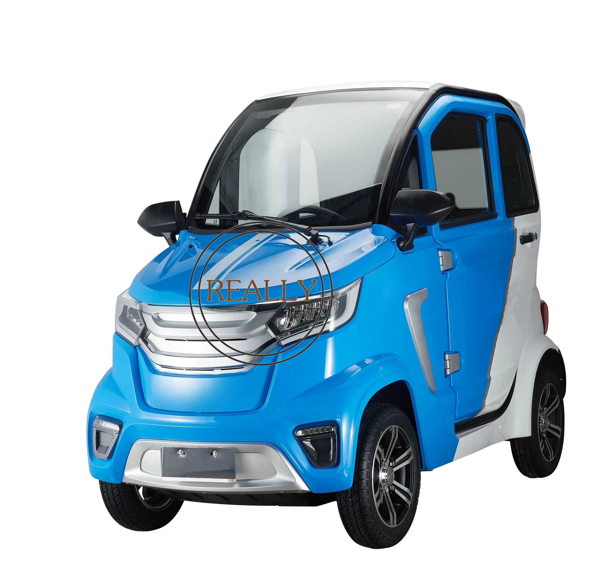 Online 2020 Neue Ankunft 4000W EWG COC 4 Sitze Klimaanlage Mini China Elektrische Auto ältere Mobilität Roller/Roller Mini Warenkorb