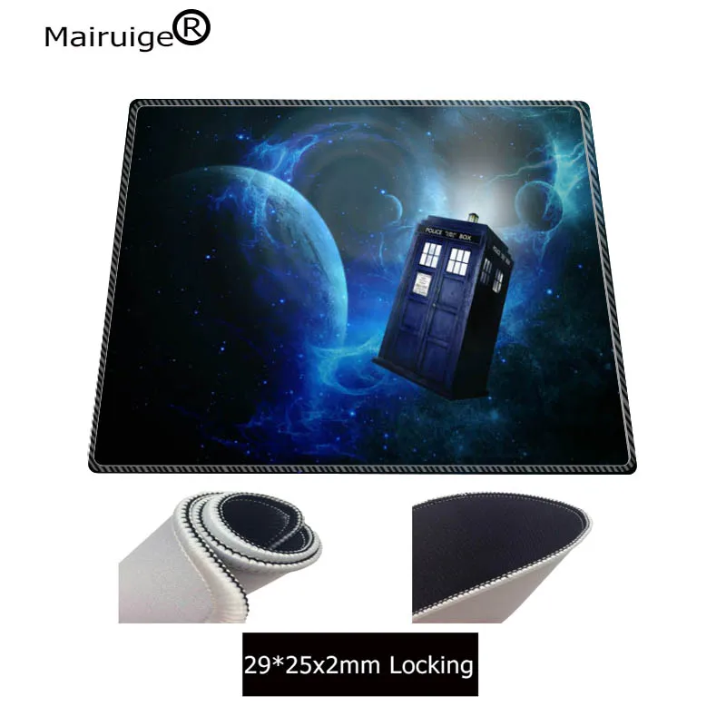 Коврик для мыши Doctor who 900*400*3 мм с большим замком и краями геймерский коврик