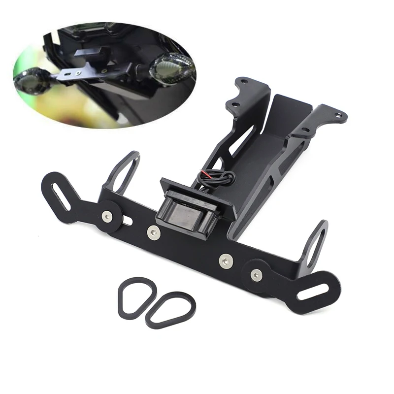 

Motorcycle Tail License Number Plate Frame Holder Bracket For YAMAHA MT-09 MT09 MT 09 FJ-09 FJ09 2015- 2020 Tracer 900 2018 2019