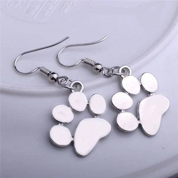 Женское Ожерелье с отпечатками лап металлическое Модное Элегантное ожерелье и