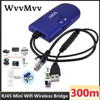 wvvmvv mini vonets vap11g 300 rj45 wifi wireless bridge wifi repeater routers wi fi for computer networking camera monitor
