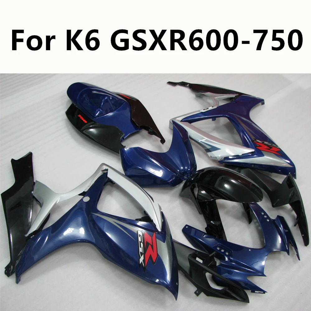 Комплект обтекателей для мотоцикла Suzuki GSXR600 GSXR750 GSXR 600 K6 06 07 6 цветов|Полные
