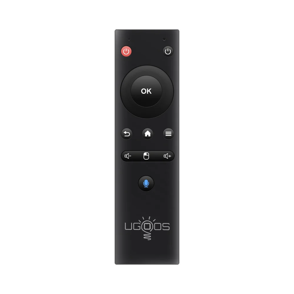 Original Ugoos BT Voice Remote Control for AM7 AM6B Plus X4 Pro Cube TOX1 X3 Android TV Set Top Box | Электроника