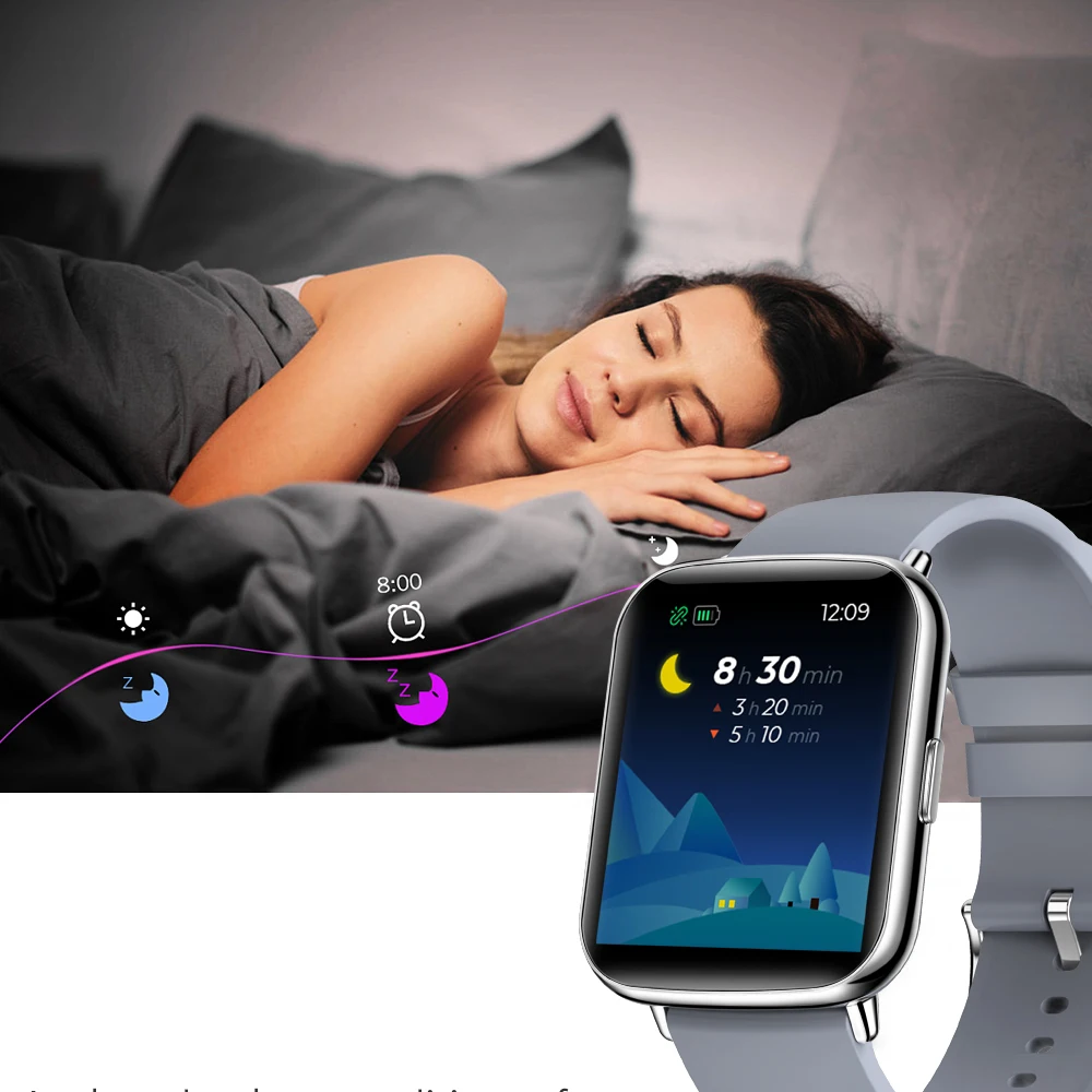 2021 new ip68 waterproof men smart watch women fitness tracker sports wristwatch heart rater smartwatch clock for ios android free global shipping