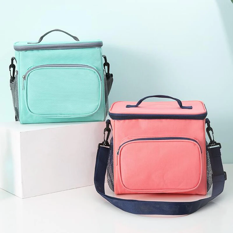 

Picnic Outdoor Waterproof Lunch Food Bag Portable Food Insulated Lunch Bags Organizer Thermal Bento Lunch Box Bags Kids