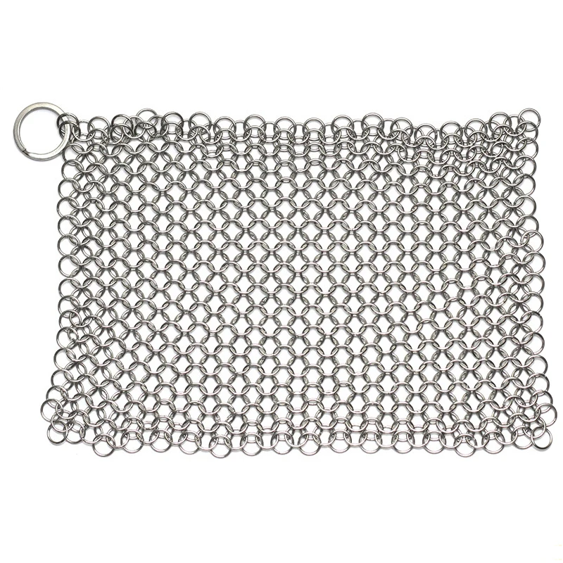 

Stainless Steel Cast Iron Cleaner Scrubber for All Types of Skillet Griddles Cast Iron Pans Grills Dutch Ovens SCVD889
