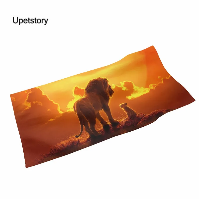 

Upetstory, домашнее полотенце для детей и взрослых, бытовое Полотенце «Король Лев», мультяшное Впитывающее роскошное полотенце Simba для ванной ко...